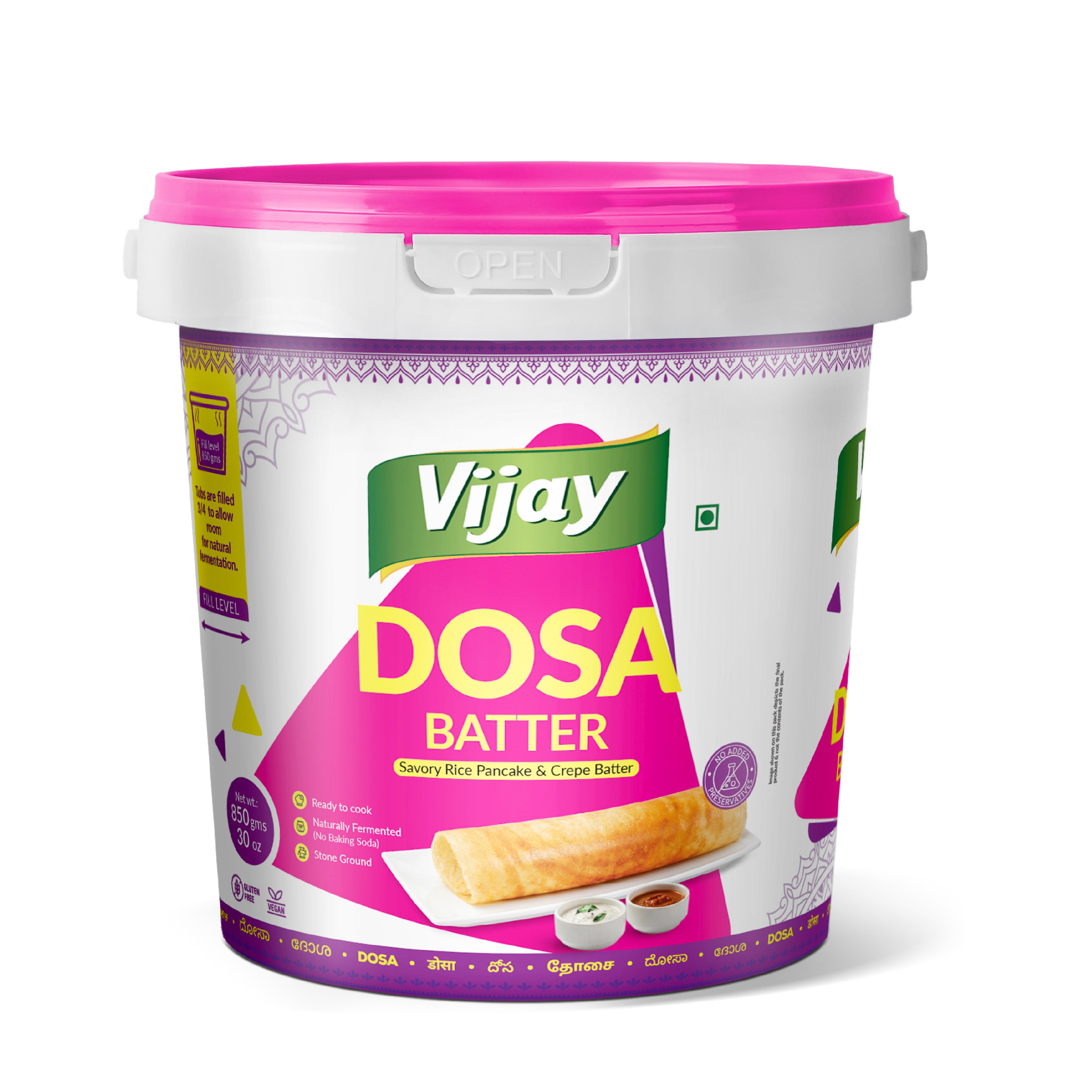 未使用　dosa ガーランド Dosa Batter for Authentic South Indian Breakfast Delights | Vijay